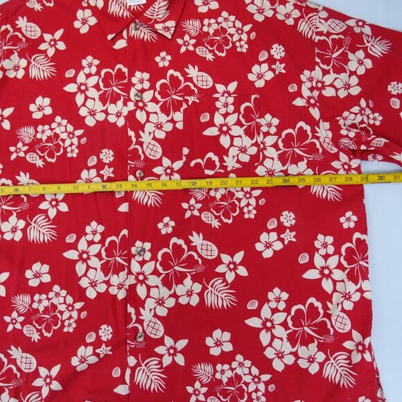 Disney Store Mickey Minnie Mouse Hawaiian Shirt Mens Size XXL Tropical Floral - Picture 5 of 6